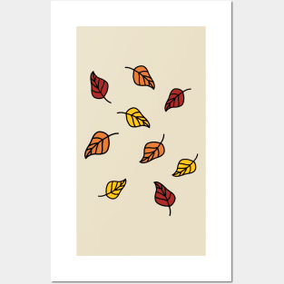 Fall Leaves Posters and Art